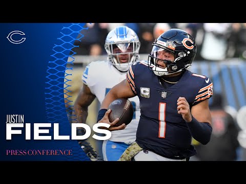 Justin Fields: 'I don't care about breaking records, I just want to win games' | Chicago Bears video clip