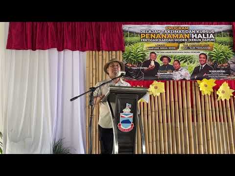 Ucapan Menteri Pertanian, Perikanan Dan Industri Makanan Di Kg Sinua Daerah Sook