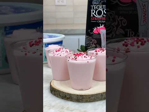 Tequila Rose Pudding Shots