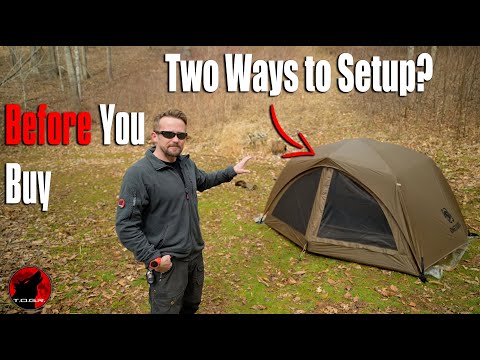 Too Complicated? : OneTigris Scaena Backpacking Tent - Dual Form Setup Instructions