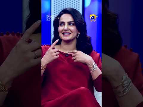 Saba Qamar Funny Moment #hasnamanahai #shorts