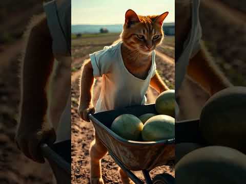 From Rotten Pizza to KFC Feast: The Poor Cat’s Inspiring Comeback! 🍕🐱#catstory  #cat #cute #PizzaCat