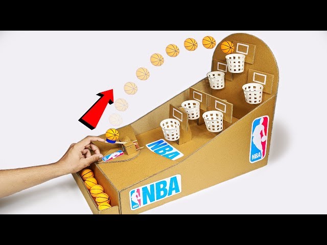 The Cardboard Basketball Hoop You Need for Your Next Game