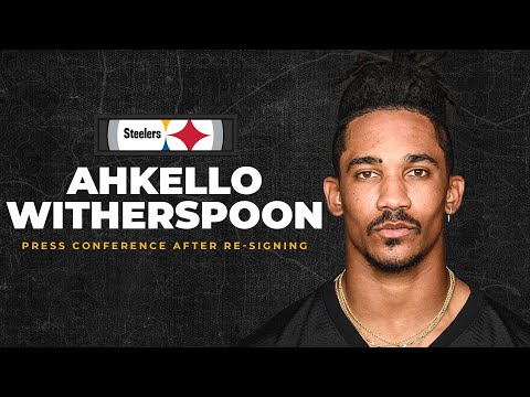 Steelers Press Conference (Mar. 28): Ahkello Witherspoon | Pittsburgh Steelers video clip