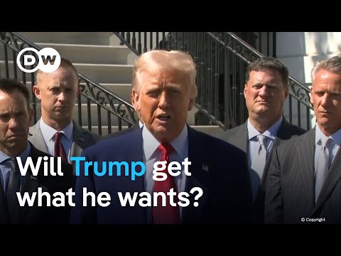 The world is trying to figure out what’s behind the US president’s global tariff poker | DW News