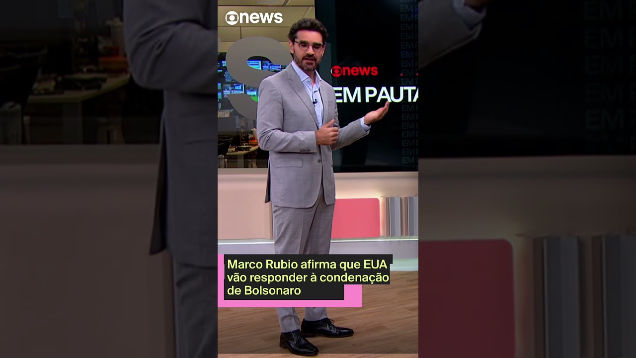 Marco Rubio afirma que EUA vão responder à condenação de Bolsonaro