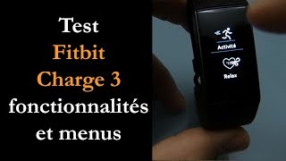 Vido-Test : Test Fitbit Charge 3
