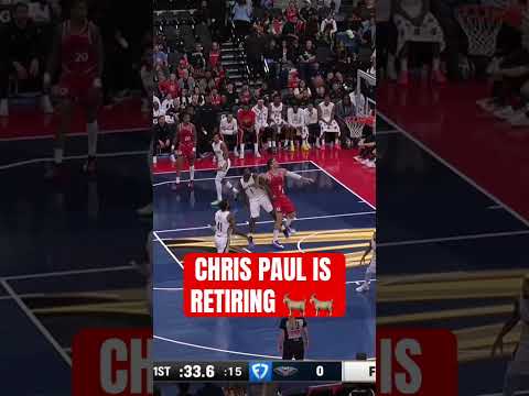 CP3 IS RETIRING. WHAT A CAREER 🐐🙌