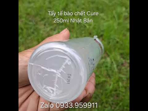 Review Gel tẩy da chết Cure Nhật Bản 250ml