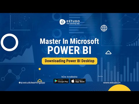 Downloading Power BI Desktop | Master in Microsoft Power BI | Estudo Learning App