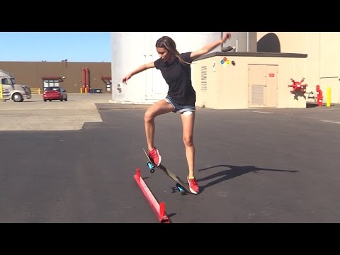 GIRL LEARNS HER FIRST SKATEBOARD TRICKS |  EP 3 OLLIE FIRST STEPS - UC9PgszLOAWhQC6orYejcJlw