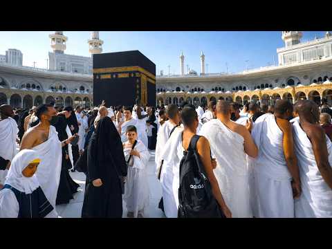 “Tawaf in Mecca During Ramadan | A Spiritual Journey Around the Kaaba”