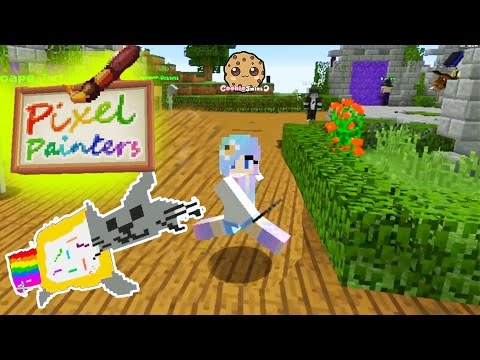 Minecraft Pixel Painters & Super Paint Ball Cookieswirlc Let's Play Online Game Video - UCelMeixAOTs2OQAAi9wU8-g