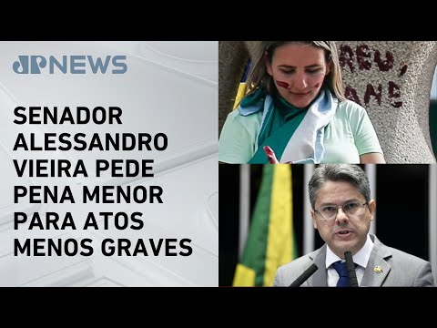 Dino acompanha voto de Moraes para condenar mulher que pichou estátua no 8 de Janeiro