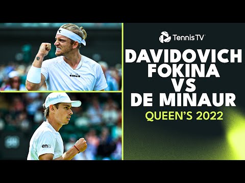 Skilful Alejandro Davidovich Fokina vs Alex De Minaur Match | Queen's 2022