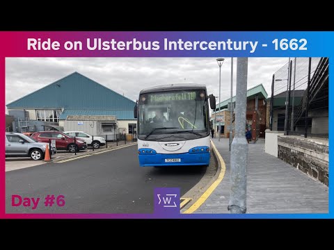 [6] Ride on Translink Ulsterbus Scania Intercentury (1662)