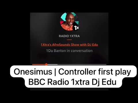 @onesimusmuzik first play with @DjEdu @bbcradio1 xtra