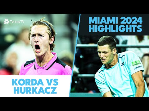 Hubert Hurkacz vs Sebastian Korda Highlights | Miami 2024