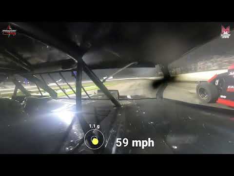 #12 Mike Hansen - USRA Modified - 6-7-2024 Arrowhead Speedway - In Car Camera - dirt track racing video image
