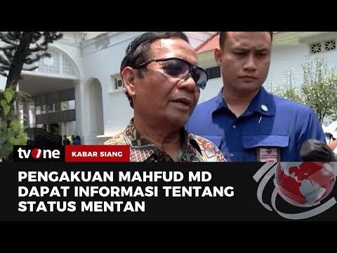 Mahfud MD Ungkap Mentan Sudah Ditetapkan Sebagai Tersangka Korupsi Oleh