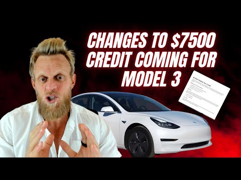 NEW Tesla Model 3 may not qualify for 00 IRA credits in the US