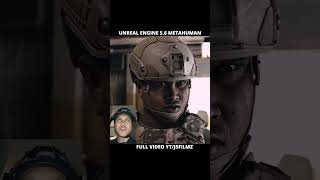 Unreal Engine 5.6 Phone as face mocap #unrealengine5 #vfx #metahuman