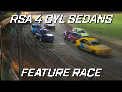 RSA 4 Cylinder Sedans: A-Main - Grafton Speedway - 12.02.2022 - dirt track racing video image