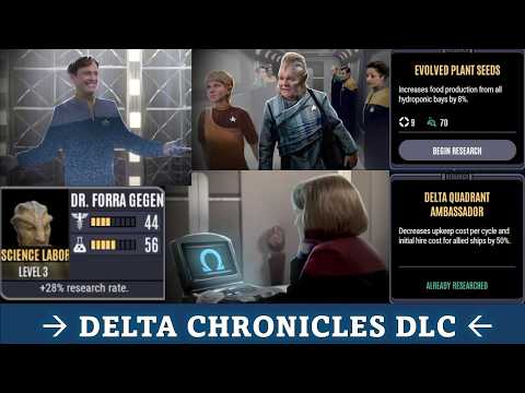 Star Trek Voyager: Across The Unknown: Hidden Characters + Techs - Delta Chronicles DLC
