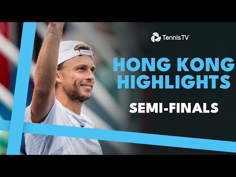 Muller vs Munar; Nishikori vs Shang; | Hong Kong Semi-Finals Highlights