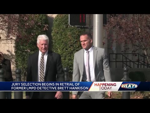 Jury selection begins in retrial of former LMPD Detective Brett Hankison