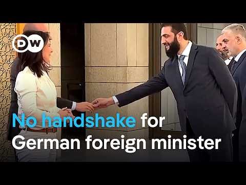 French, German FMs meet Syria's new de facto leaders | DW News
