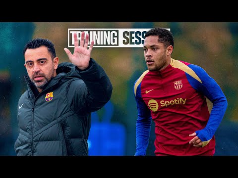 Remaining PLAYERS PROVE THEMSELVES in front of XAVI | FC Barcelona training 🔵🔴