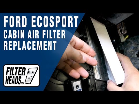 Come Si Sostituisce Il Filtro Dell Abitacolo Della Ford Ecosport