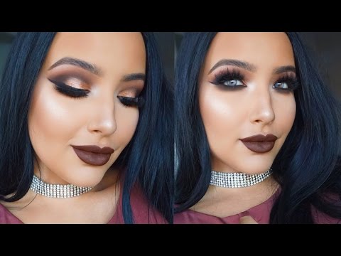 Chocolate Wasted | Gold & Brown Smokey Makeup Tutorial - UCEZtkE45zjun9zROKtcqOcQ