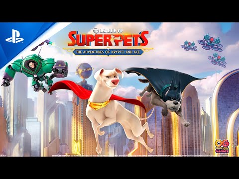 DC League of Super-Pets: The Adventures of Krypto and Ace - Launch Trailer | PS5 & PS4 Games