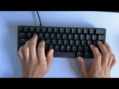 Huntsman Mini Analog | Typing