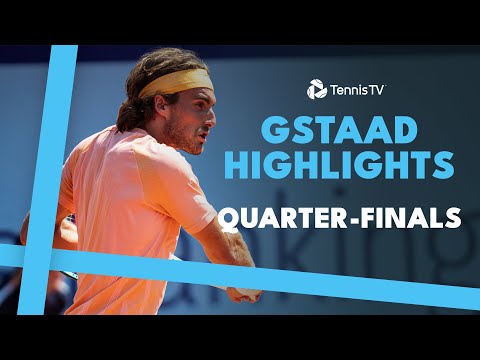 Berrettini vs Auger-Aliassime; Tsitsipas & More In Action| Gstaad 2024 Highlights Quarter-Finals