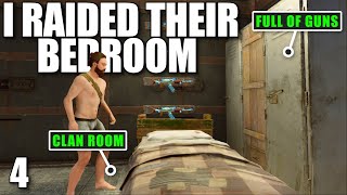 YouTube thumbnail for aloneintokyo's video titled 'I RAIDED INTO THIS CLANS BEDROOMS WHILE THEY WERE ONLINE | Solo Rust'