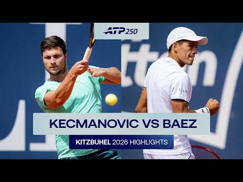 Sebastian Baez vs. Miomir Kecmanovic Highlights | Kitzbuhel 2026 Round 1