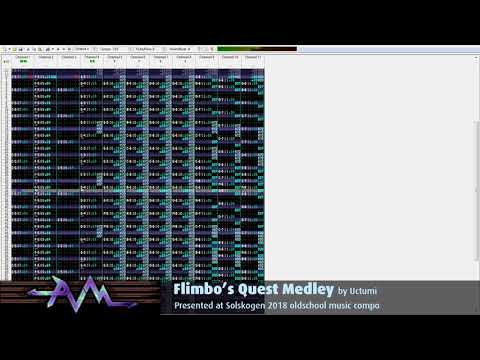 Uctumi - Flimbo's Quest Medley (openMPT view)