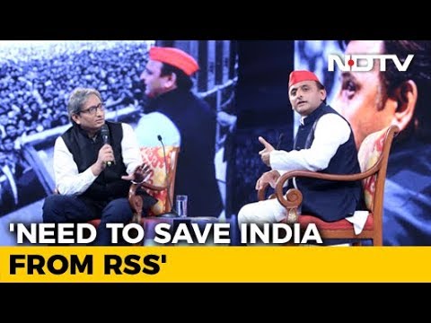 NDTV Yuva Conclave: Need To Save India From RSS, Says Akhilesh Yadav
