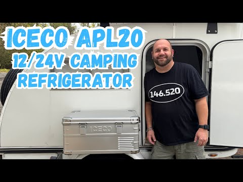 ICECO APL20 12/24Volt Cooler Review.  Quiet, Efficient, Portable.