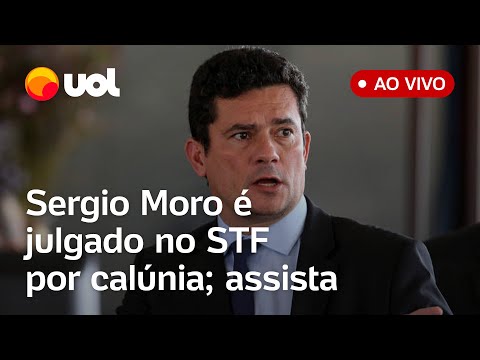 Sergio Moro: julgamento no STF decide se senador deve virar réu por calúnia contra Gilmar Mendes