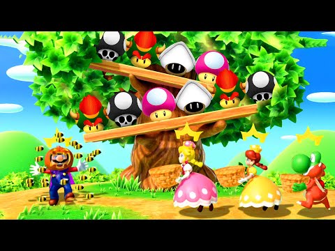 【マリオパーティスーパースターズ】すべてのサバイバルミニゲームとピーシェット(最強CPU｢たつじん」)