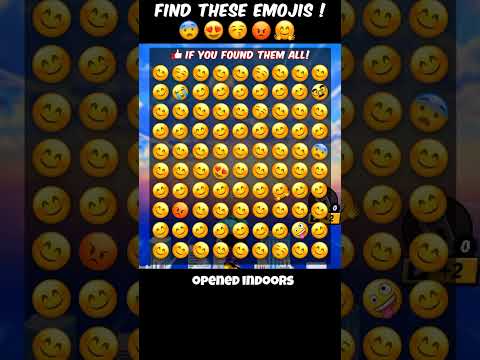 Spot The Odd Hidden Emoji - New Emoji Quiz Game #shorts #emojichallenge #emoji
