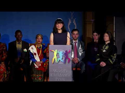 Se SVT Dalarnas inslag om Sara Alias från World’s Children’s Prize-ceremonin 2023