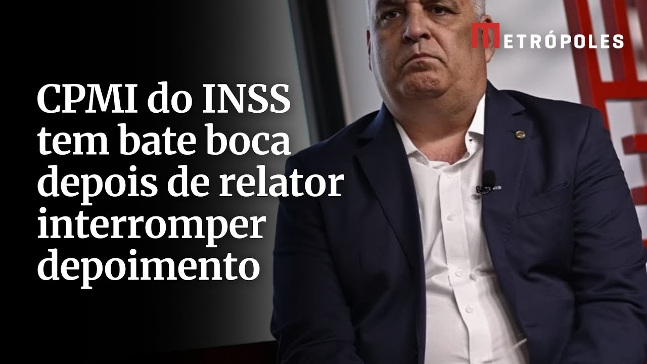 CPMI do INSS tem bate boca depois de relator interromper depoimento