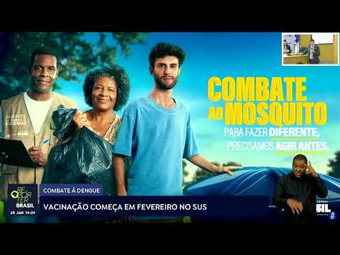 Vacinação contra a dengue começa em fevereiro no SUS