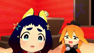 【VRChat】愛言葉remixを歌うこんちゃんとなすちゃん
