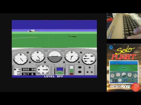 Juegos Épicos - Solo Flight - Commodore 64 real